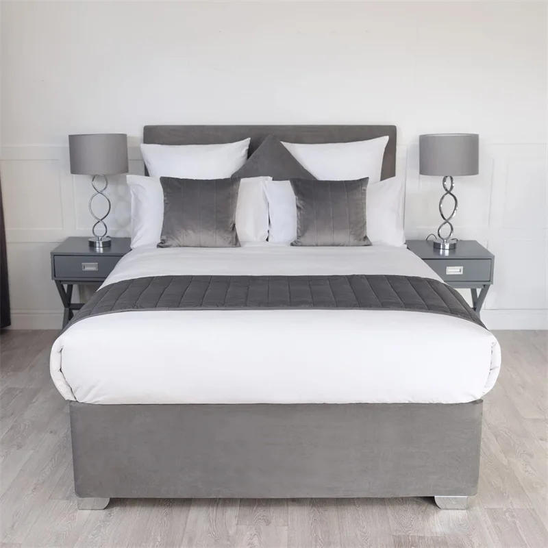 19-дюймовая очень глубокая базовая простыня с тремя боковыми тканью и эластичной