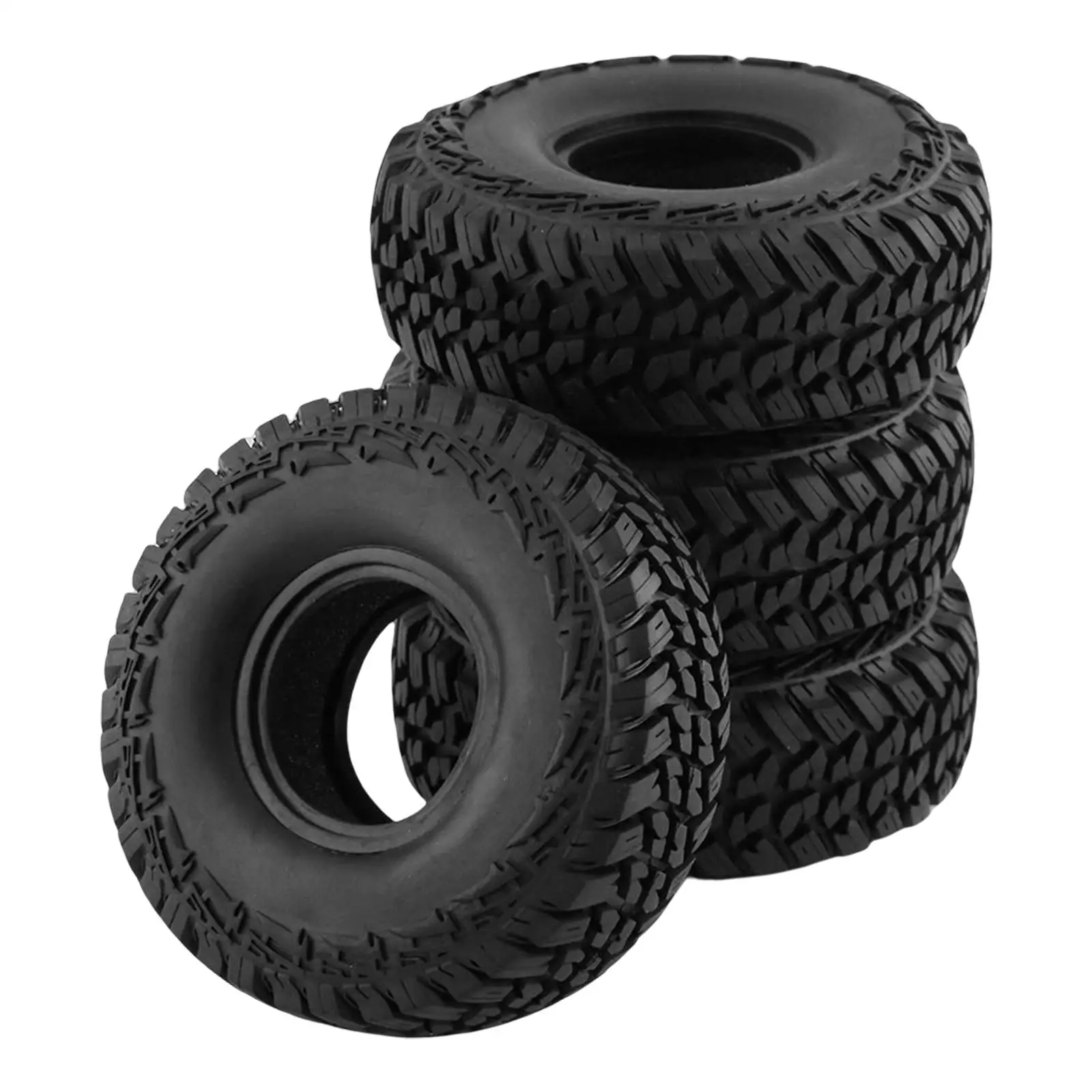 1.9" RC Tyres Wheel Tires Universal Rubber 120mm for RC Truck Accessories RC