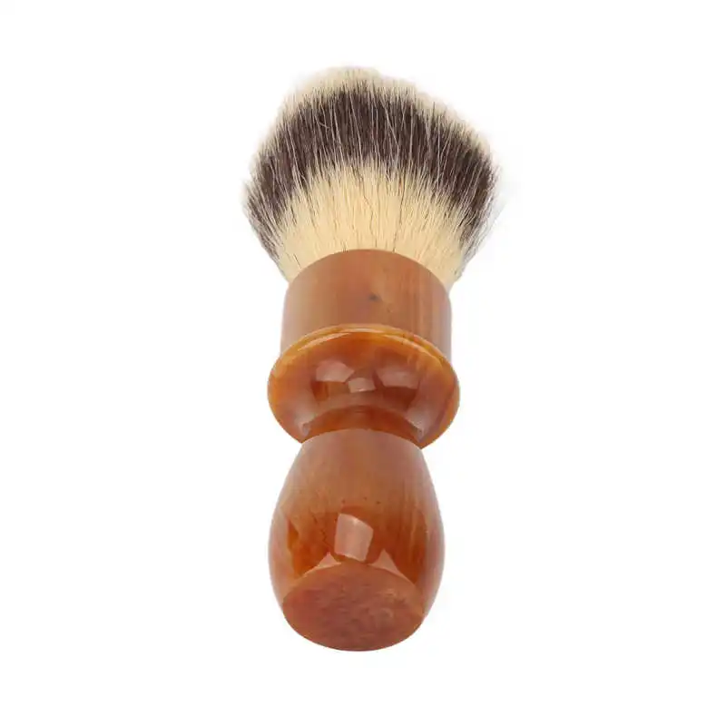 

Salon Shaving Brush Portable Beard Shaving Brush Ergonomic Exquisite Mellow Professional for Face Grooming for Home Travel