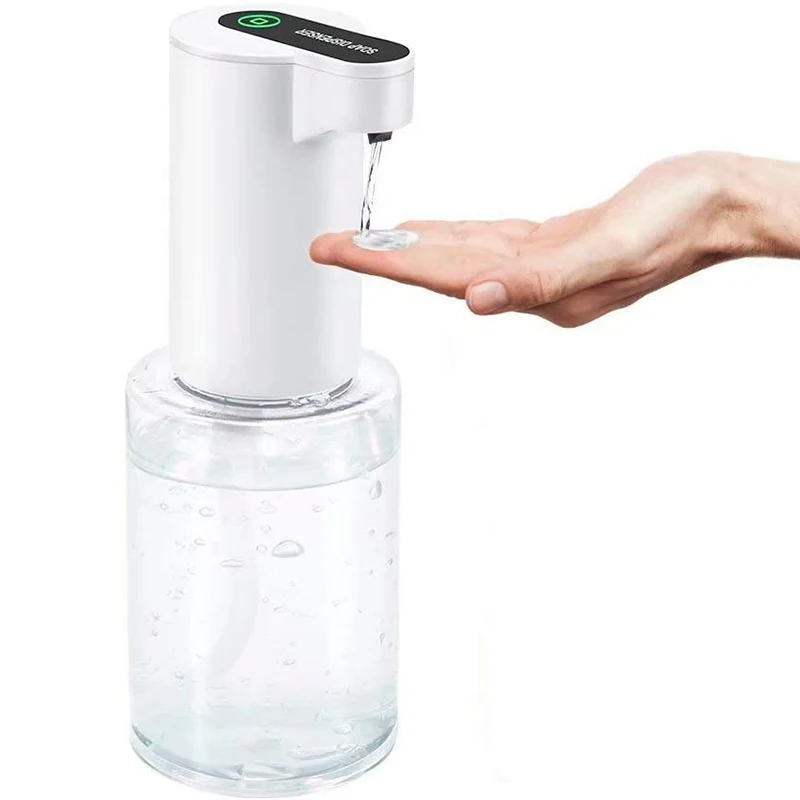 

Automatic Liquid Gel Hand Soap Dispenser - 12OZ Pressless Countertop Soap Dispenser Sensor Bottle For Home
