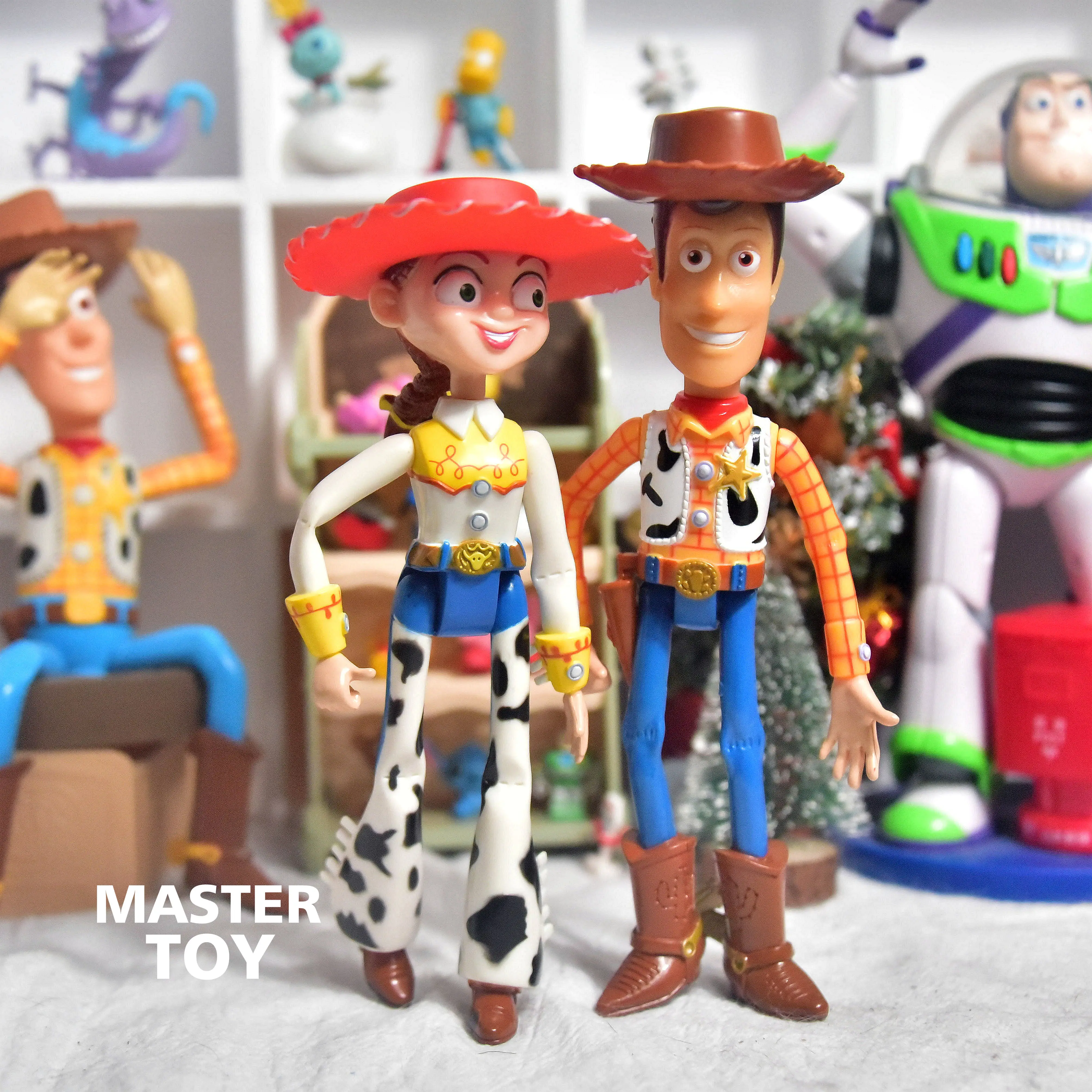 

18cm Disney Toy Story Woody Jessie Doll Gifts Toy Anime Figure Action Figures Model Collect Ornaments