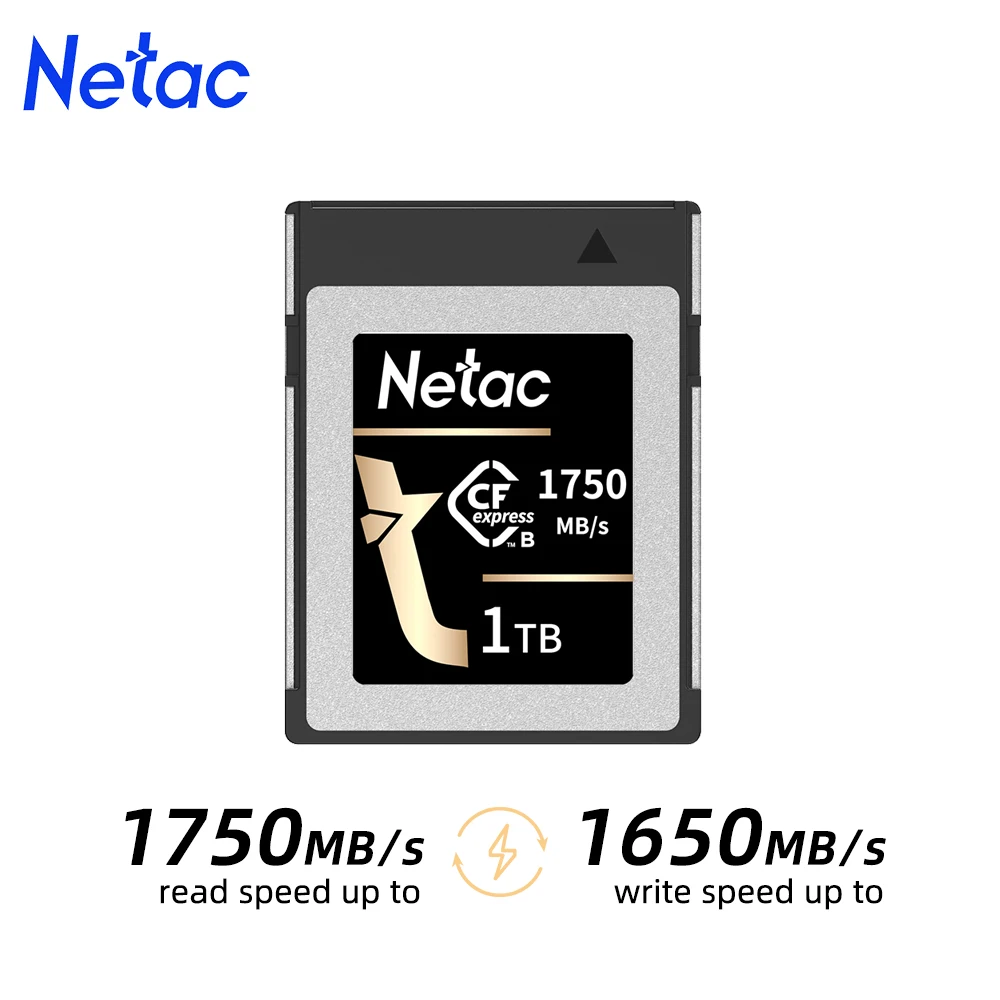 Карта памяти Netac CFexpress тип B 256 ГБ 512 1 ТБ PCIe 3.0X2 карта для цифровой зеркальной камеры