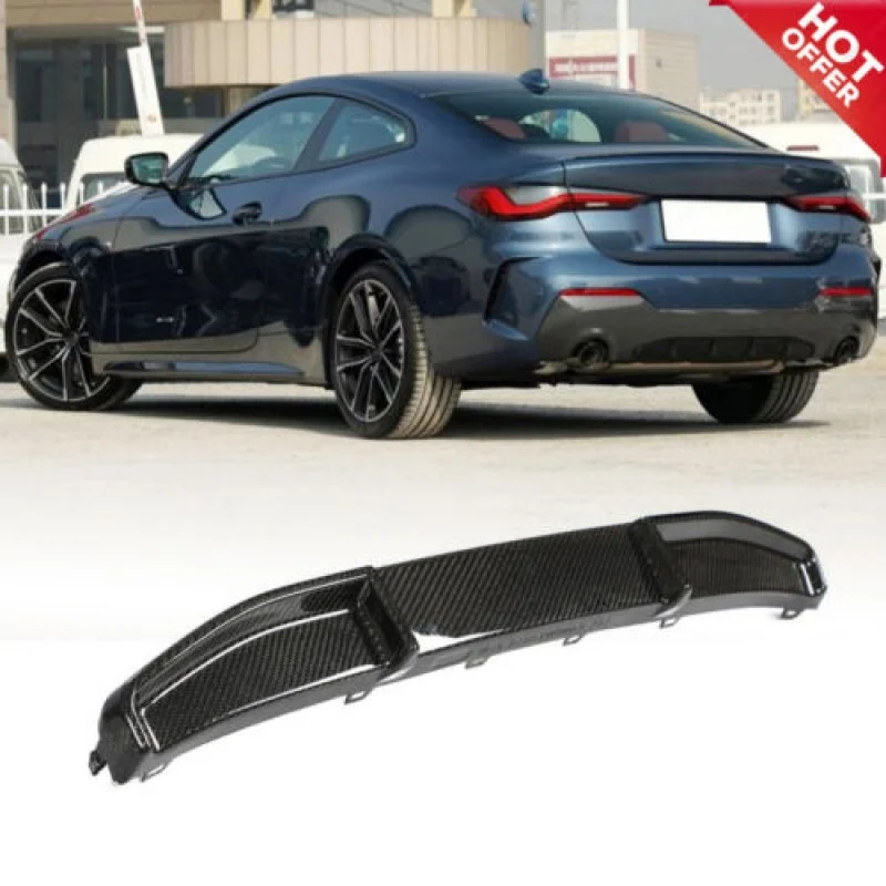 

Carbon Fiber Rear Bumper Diffuser Lip for BMW 4 Series G22 G23 M-SPORT 2021-2022