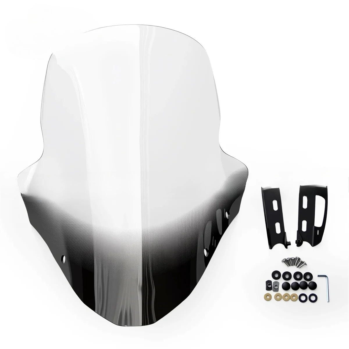Фото Ветровое стекло для мотоциклов PCX160 PCX125 (25-26), 66-76 см, ветроотражатели №2