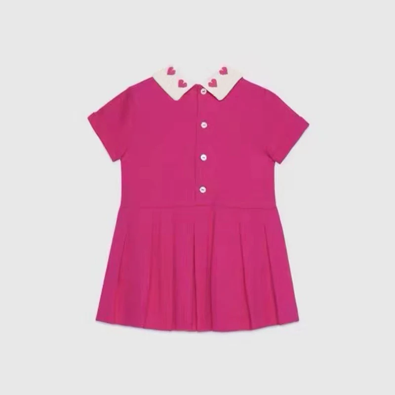 

NIGO Girls Heart Print Short Sleeve Cotton Dress #nigo33942