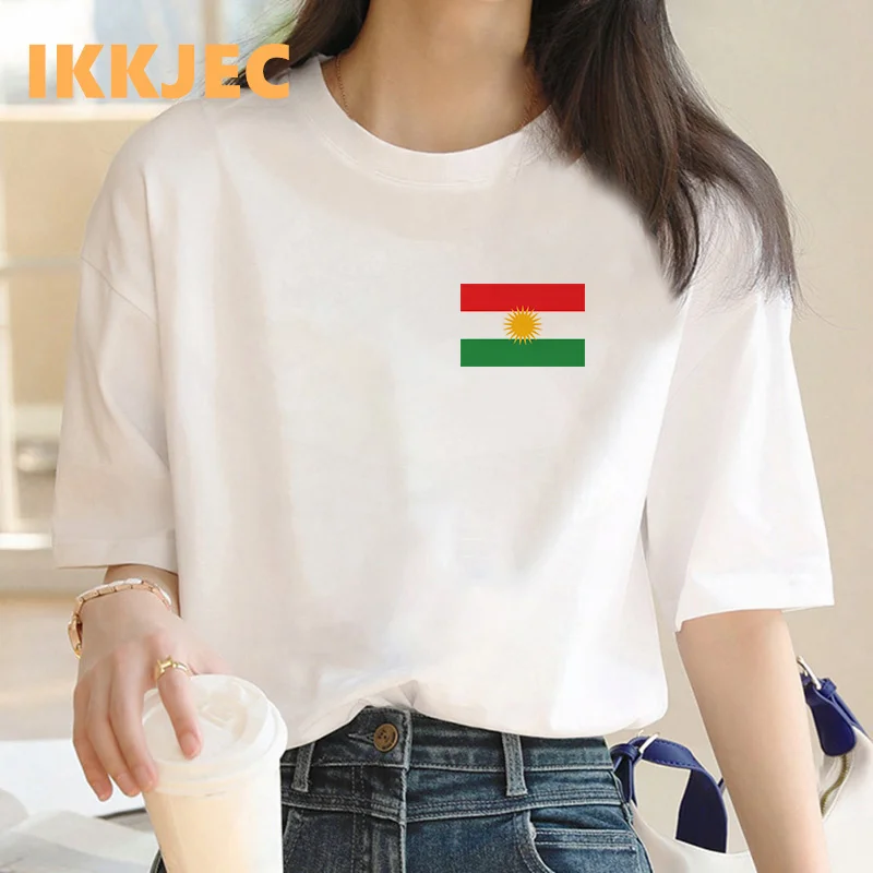 

kurdistan t shirt t-shirt female kawaii graphic tees women grunge 2022 tumblr clothes tshirt ulzzang tumblr