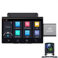 4g car dvr dash camera adas android gps navigation hd 1080p auto video registrator recorder dvr wifi remote monitor night vision