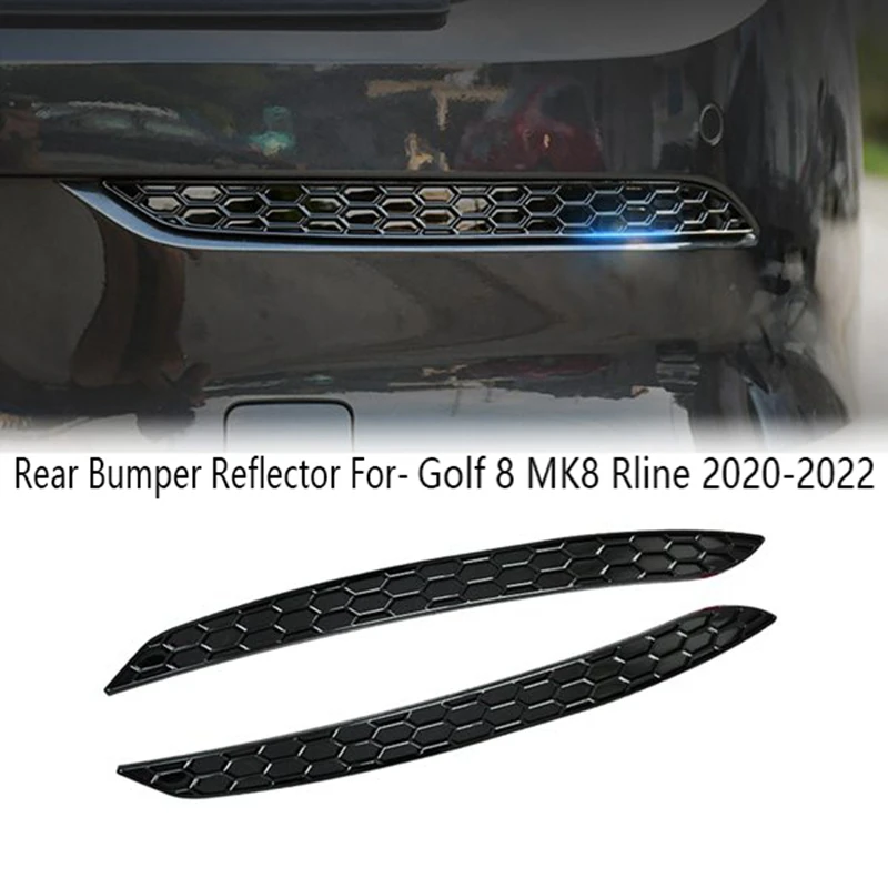 

Внешние детали для заднего бампера VW Golf 8 MK8 Rline 2020-2022, 2 шт.