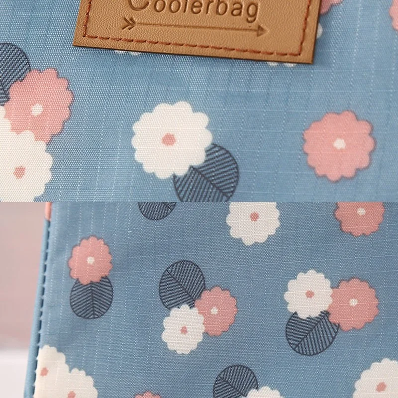 Travel or office food refrigerated bag men and women insulation cover to keep warm Oxford lunch bag Women's casual handbag