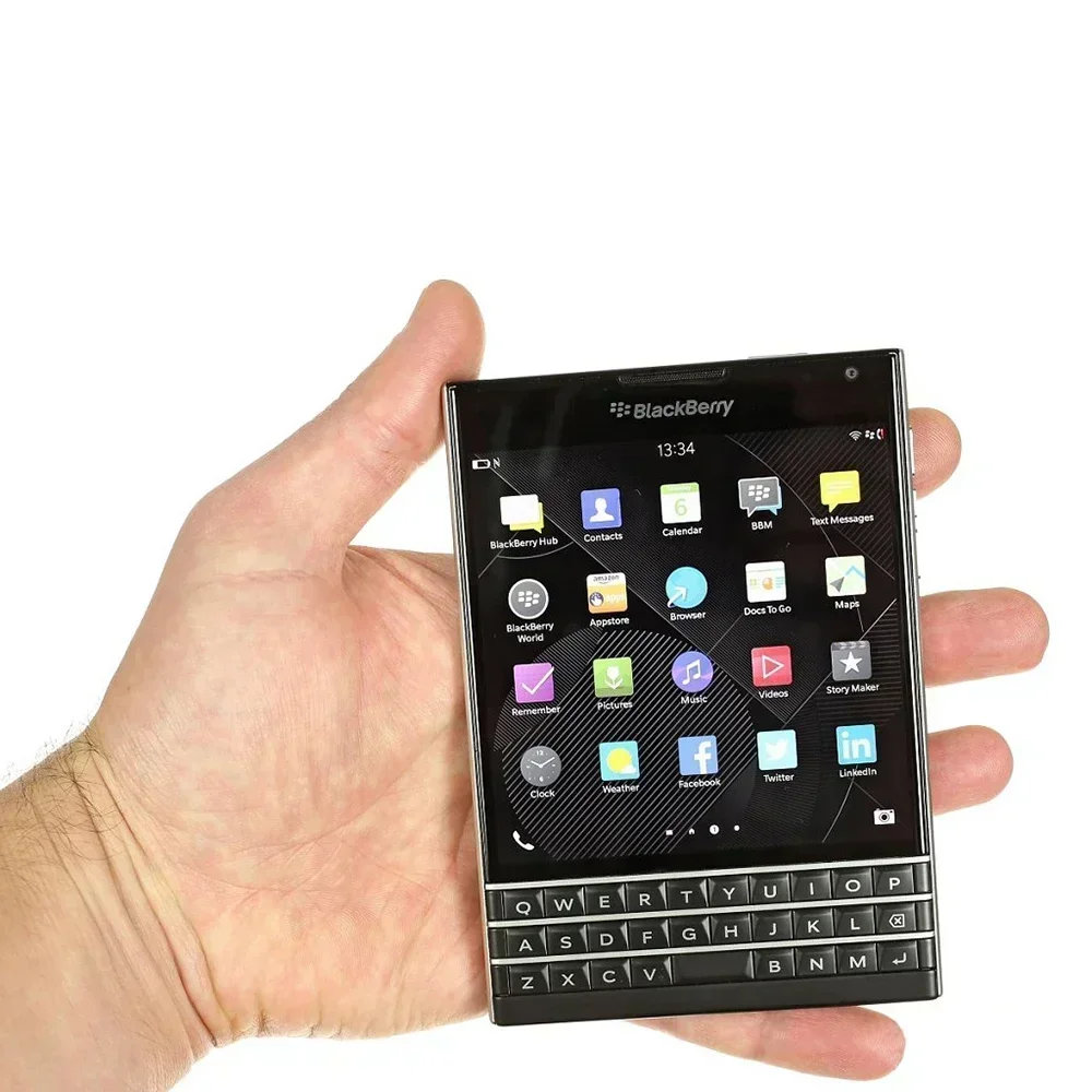 Оригинальный разблокированный мобильный телефон Blackberry Passport Q30 4G 4 5-дюймовый IPS