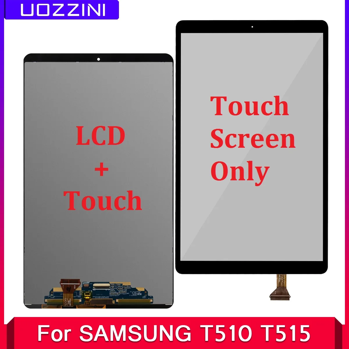 

Новый протестированный ЖК-дисплей Samsung Galaxy Tab A 10,1 2019 T510 T515 T517 SM-T510 или сенсорный экран дигитайзер в сборе для замены