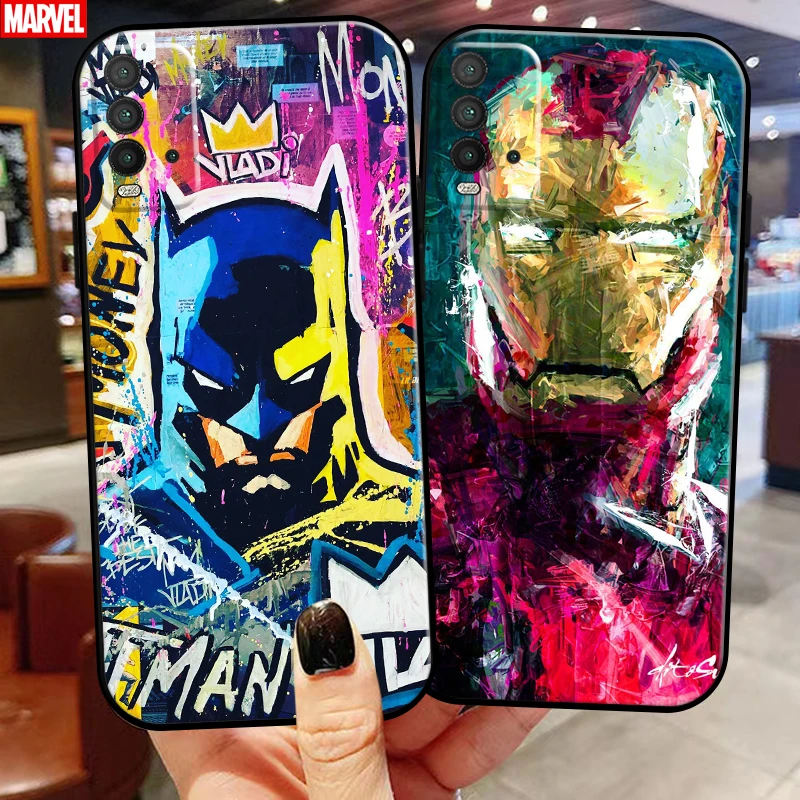 

Marvel Street Graffiti For Xiaomi Redmi 9T Phone Case Soft Carcasa Coque Silicone Cover Back Funda