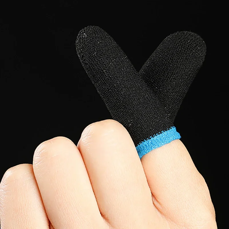 

18-Pin Carbon Fiber Finger Sleeves 12pcs/16pcs for PUBG Mobile Games Contact Sn Finger Sleeves