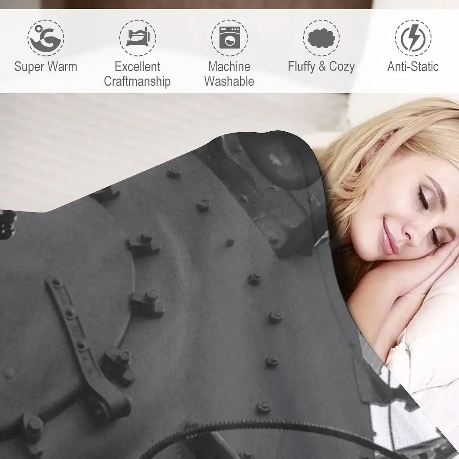 Одеяло с паровым двигателем 3751 мягкое летнее постельное белье тяжелые одеяла для