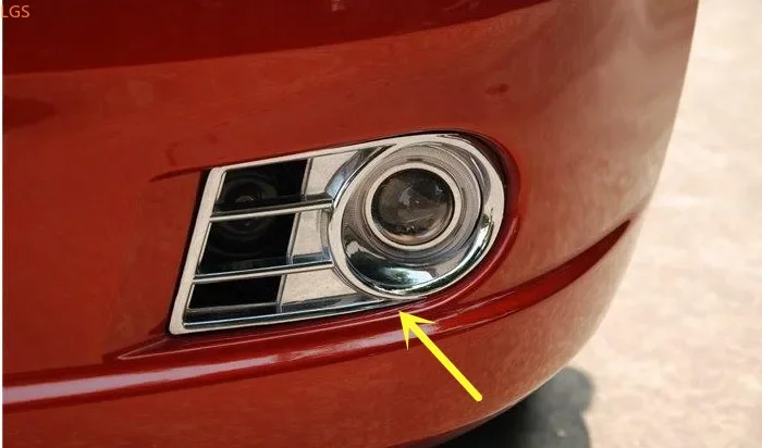 Высококачественная хромированная рамка для фар Suzuki Swift 2005-2010 из АБС-пластика