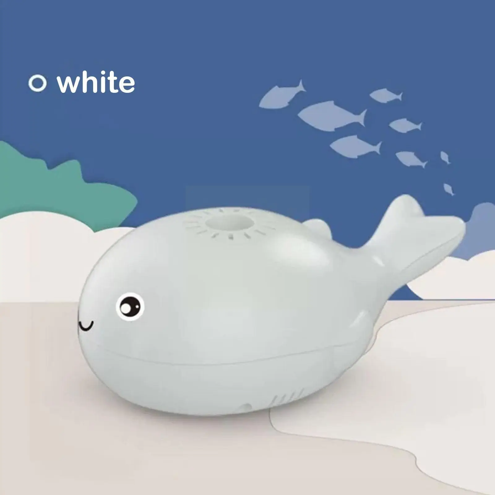 

Whale Suspended Ball Toy Rechargeable Handheld Funny Ocean Animal Electric Fan Floating Balls Toys For Kids Birthday Gift V9p2