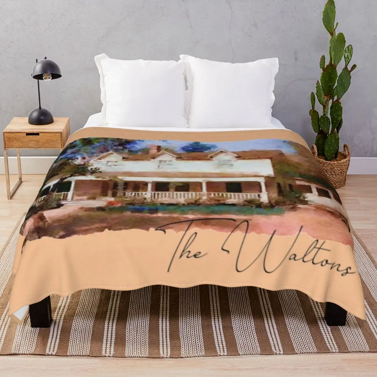 The Waltons House Blankets Fleece Autumn Warm Throw Blanket for Bedding Home Couch Camp Cinema