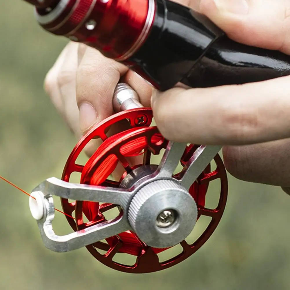 Катушка для ловли нахлыстом легкий металлический бобина из алюминиевого сплава