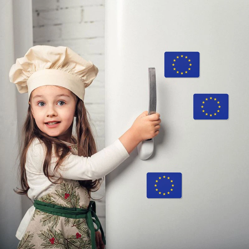 Магниты на холодильник с флагом Европейского союза домашний декор магниты