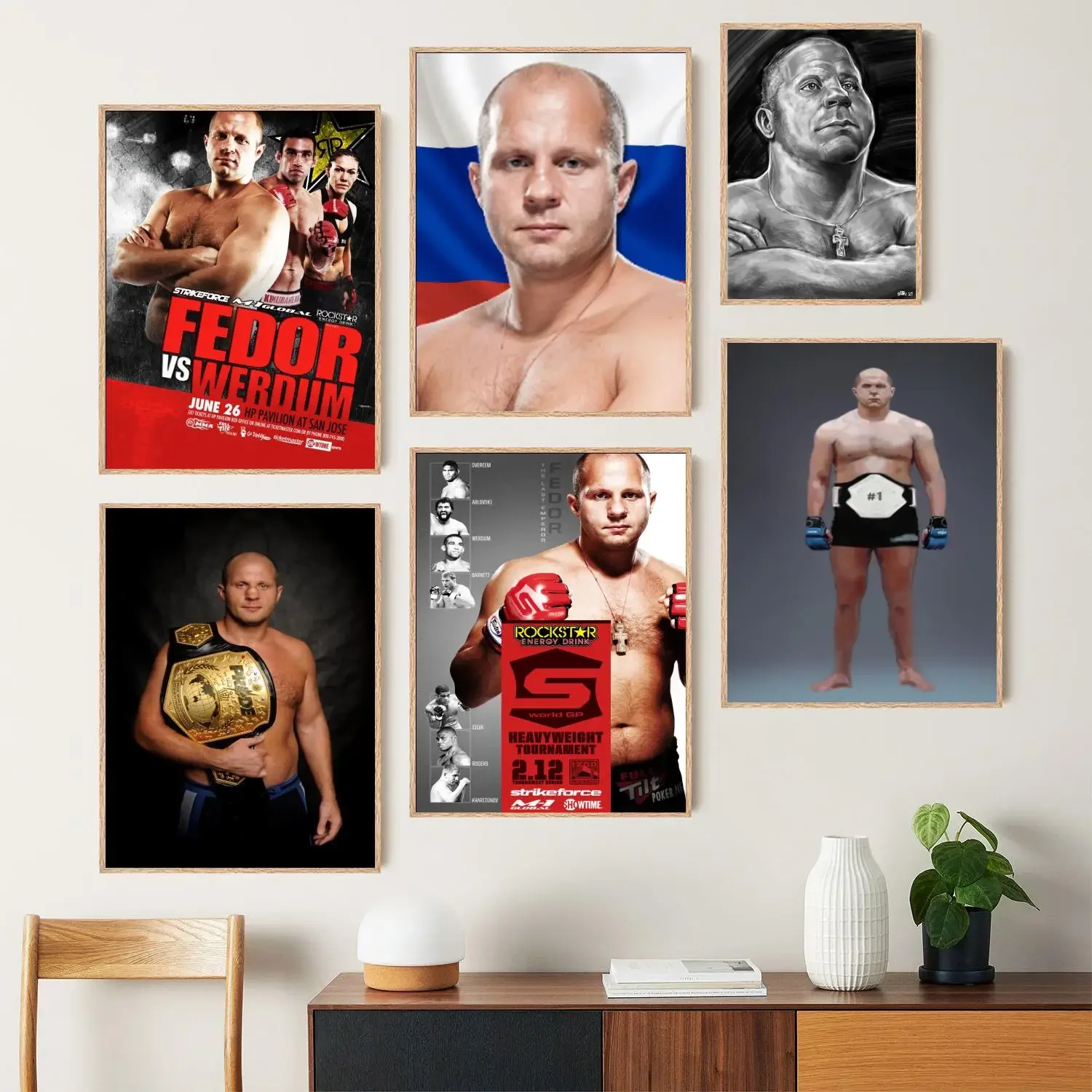 Плакат Федор эмелиаенко печать на холсте картина стену плакат для современной