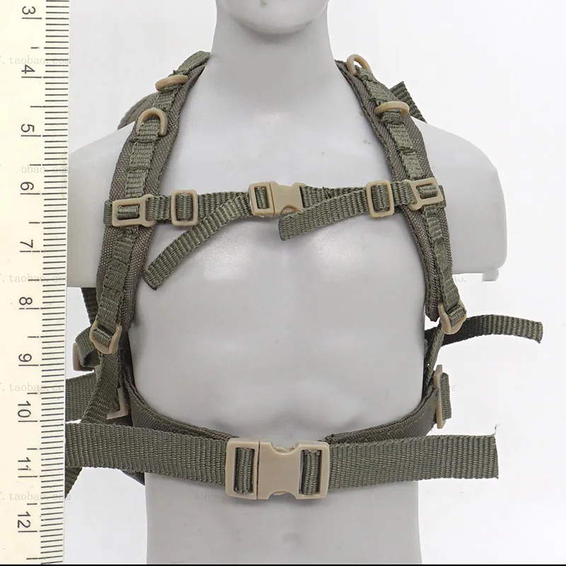

1/6 Scale Soldier Fashion Versatile Backpack Model Movable Doll Accessories Collection Display Toy Gift