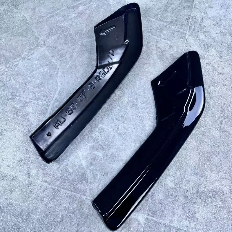 Maxton Style Rear Side Splitter for Audi A3 S-Line S3 8V Facelift Sedan 2017- 2020 Rear Bumper Side Spoiler Splitter Diffuser (art.: 3920cc09ff0b7) - 3920cc09ff0b7