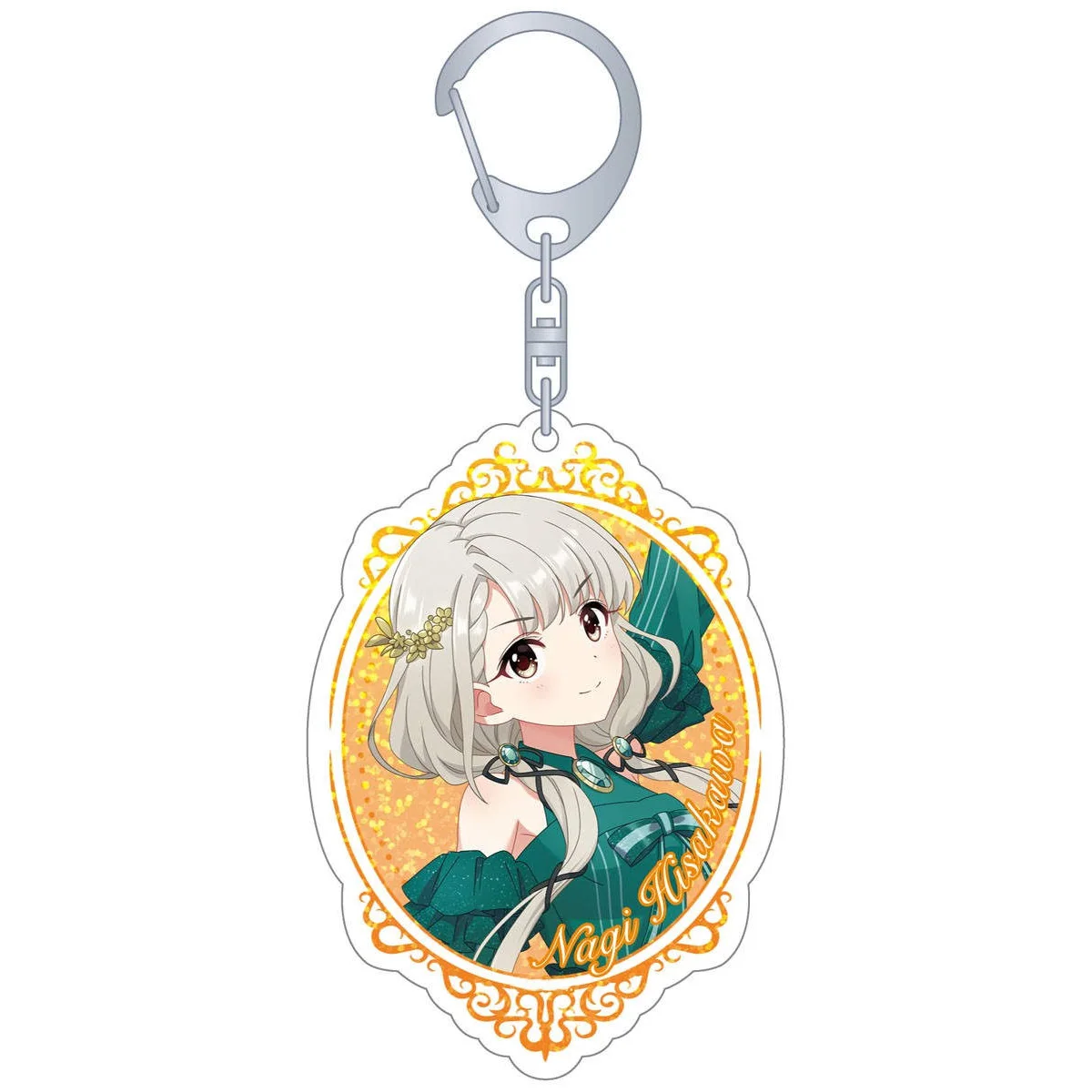 Фото Loen аниме периферийный магазин THE IDOLM@STER Золушка для девочек Shiki Fumika Nagi Miki Hoshii акриловый брелок-подвеска подарки около 6 см №4