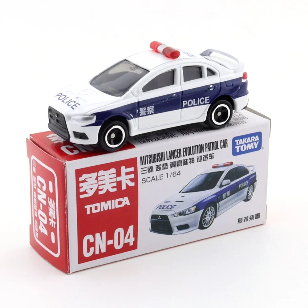 TAKARA TOMY Tomica 1/64 Такси Полицейский Китайский автобус Красный флаг