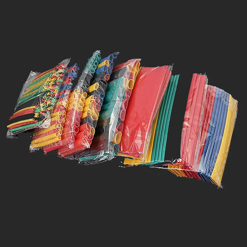 

60-560pcs Heat-shrink Tubing Thermoresistant Tube Heat Shrink Wrapping Kit Insulation Heat Shrink for Cables Electrical Wire Set