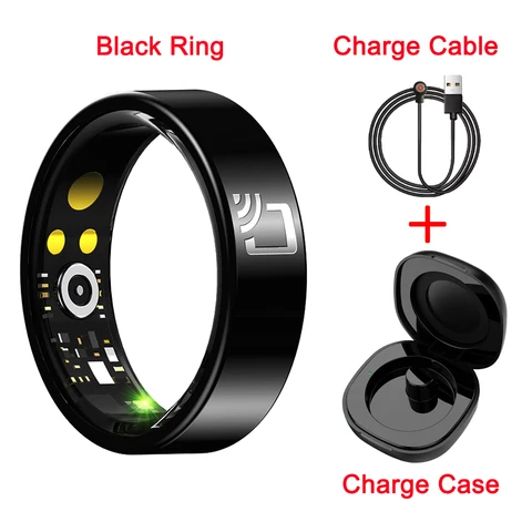 Керамическое умное кольцо NFC для взрослых 24 часа