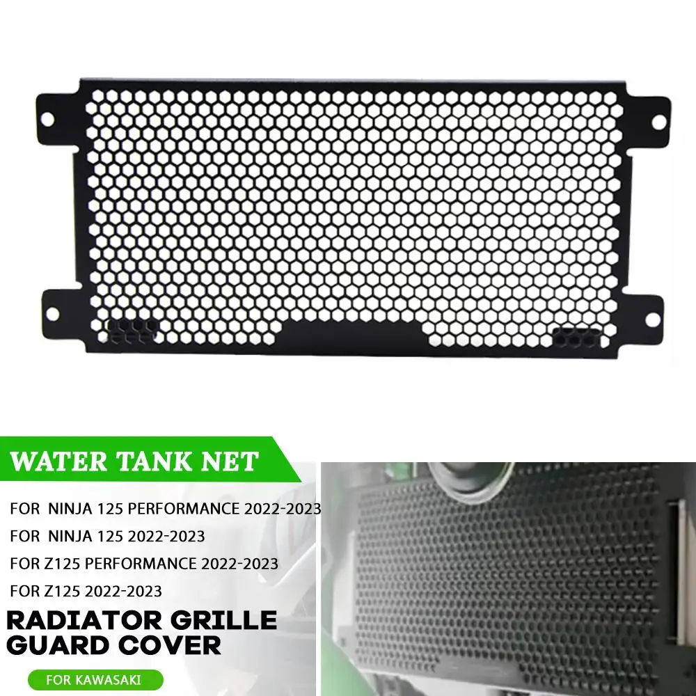 

Motorcycle radiator protective cover Guard Radiator Grille Cover WITH LOGO FOR Kawasaki Ninja 125 Z125 Ninja125 2019 2020