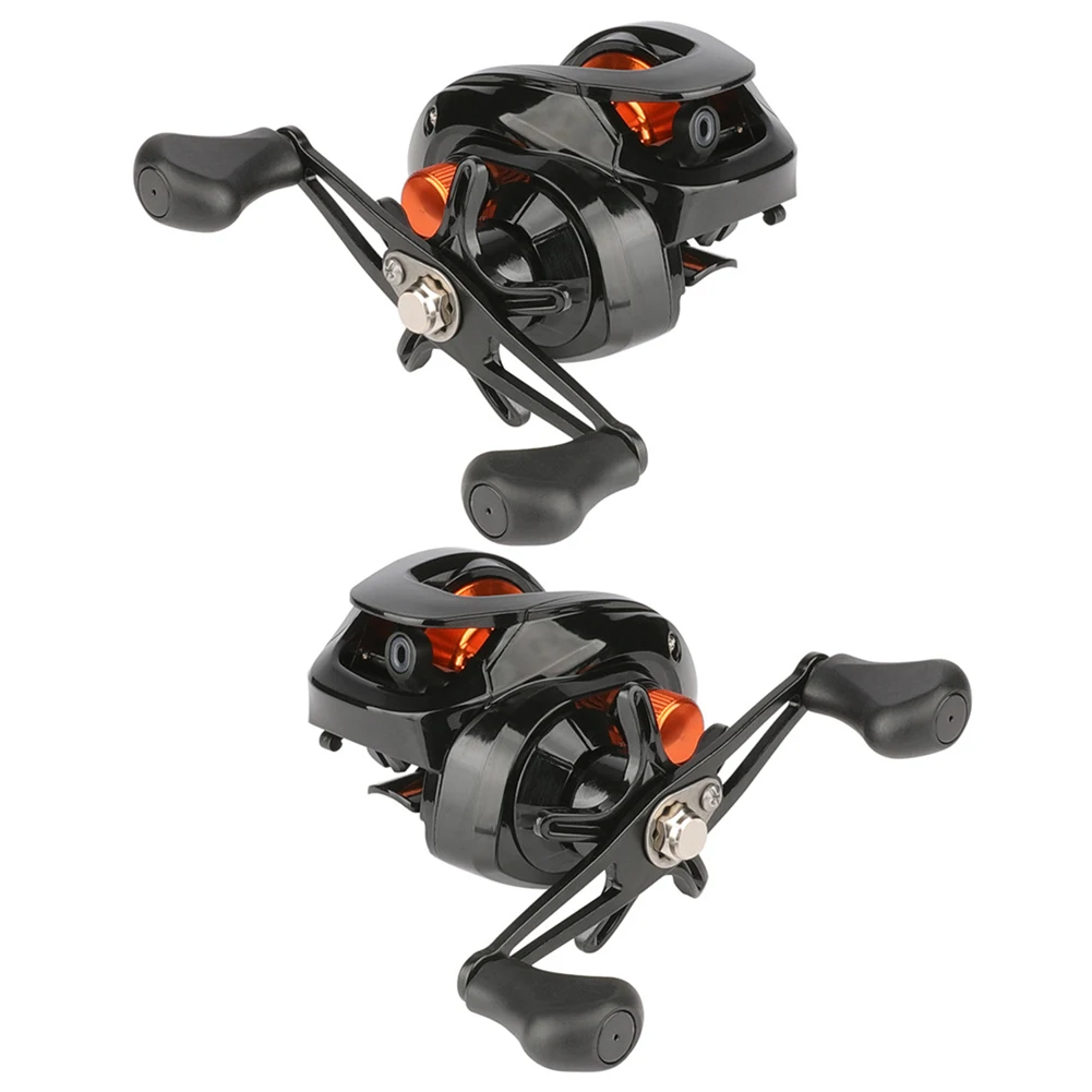 

Низкопрофильная катушка для заброса приманки, 18 + 1 подшипников, Рыболовная катушка для Пресноводной и соленой воды, Рыболовная катушка с дл...