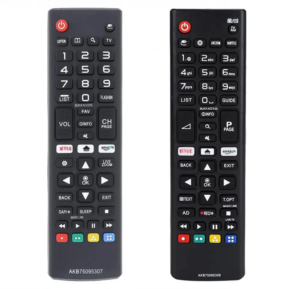 

New Long Remote Control Distance Ergonomic Design Remote Control For LG LCD TV AKB75095307 AKB75095308 Sensitive Remote Control