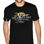 U2 ирландская музыкальная футболка с принтом шушуа дерева Мужская футболка в стиле гранж футболка большого размера с Аниме Мужская Летняя футболка с круглым вырезом