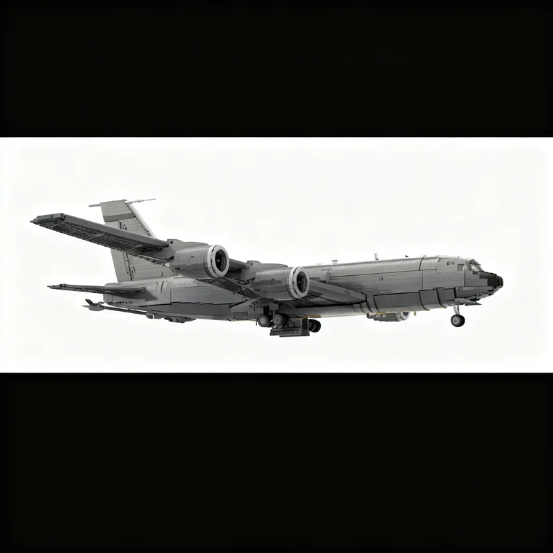 5784 детали MOC Boeing KC-135 Stratotanker: Конструктор Creator Expert, Новогодний подарок, Идея для творчества своими руками (art.: 3920d8d2d3bcd) - 3920d8d2d3bcd