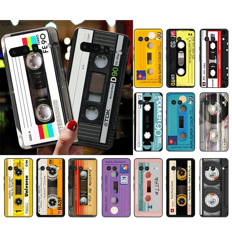 

Cassette Tape Phone Case for Google Pixel 7 Pro 7 7A 6A 6 Pro 5A 4A 3A Pixel 4 XL Pixel 5 6 4 3 XL 3A XL 2 XL