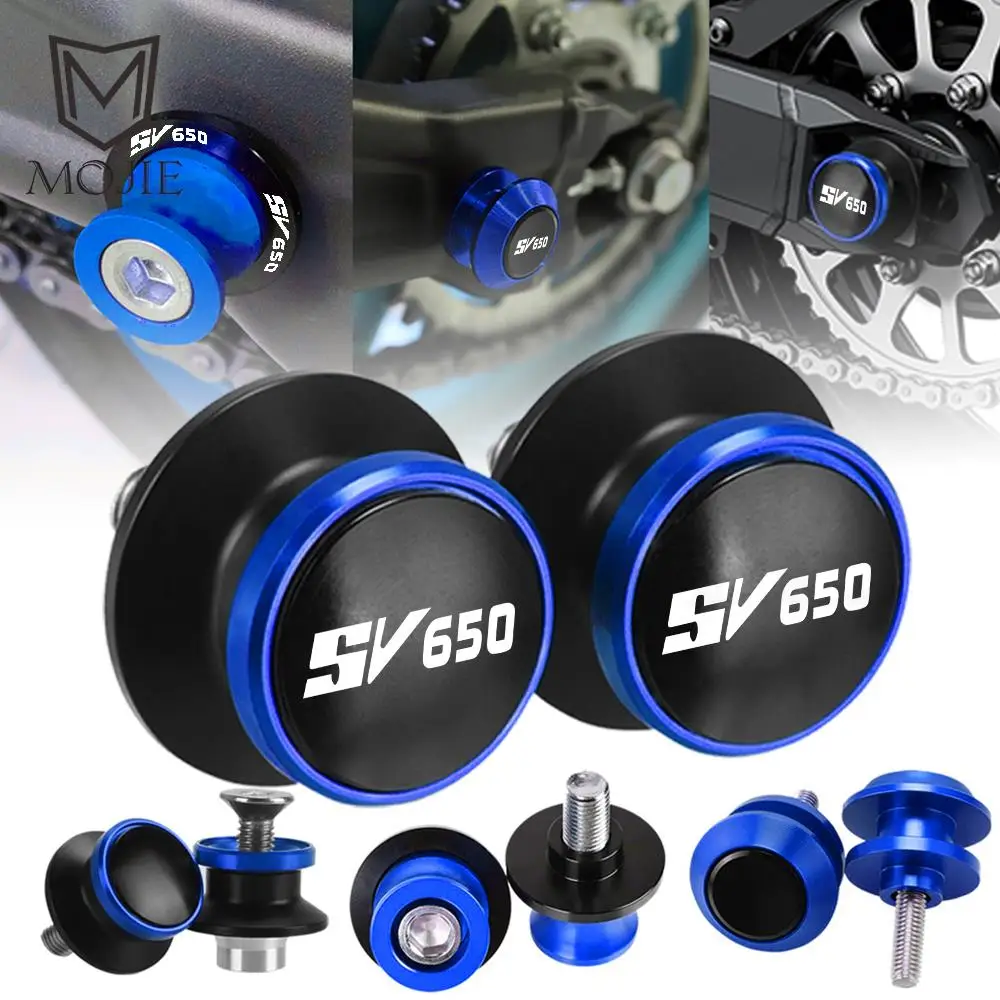 

Motorcycle 8MM Swingarm Spools Stand Screws Swingarm Slider For Suzuki SV650 SV 650 1999 2000 2001 2002 2003 2004 2005 2006-2016