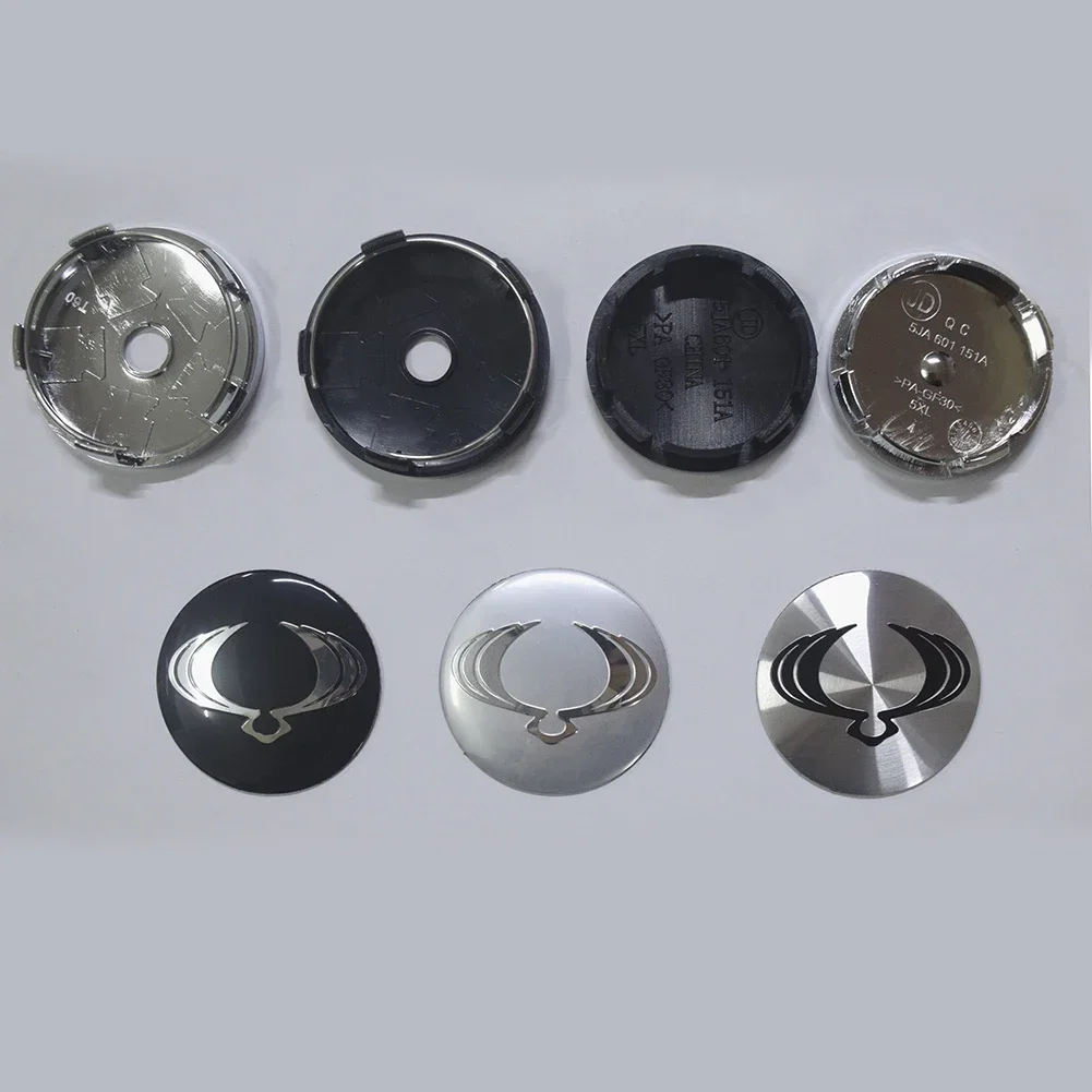 4 шт. 56 мм 60 новейший логотип Ssangyong Автомобильная эмблема колпачок центральной