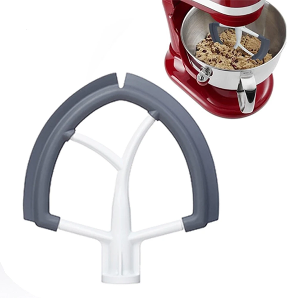 

For KitchenAid 5.5-6QT KV25GOX KV25G8X KV25HOX Spare Stand Mixer Accessories For Home Flour And Noodles With Silicone Edge Mixer