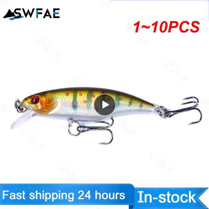 

1~10PCS Japan Hot Model Sinking Minnow Fishing Lures 52mm 4.5g Jerkbait Bass Pike Carkbait Wobblers Swimbait Professional Hard