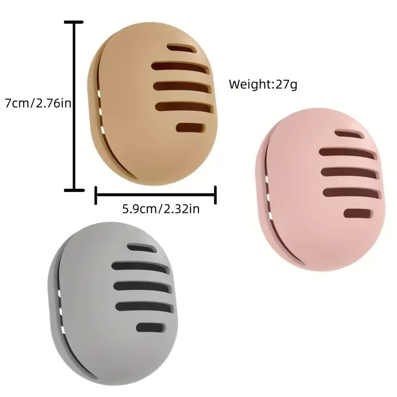 1Pcs Makeup Sponge Holder Eco-Friendly Silicone Multi-hole Beauty Blender Storage Case Travel Protable Cosmetic Puff Holder Box