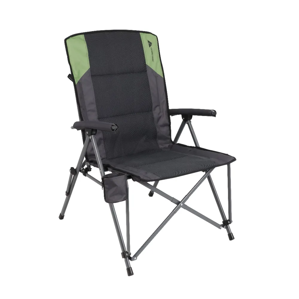 

Gray Hiking Supplies High Back Hard Arm Camping Chair Folding Camping Chairs Foldable Air Sofa Nature Hike Chair Armchair Table