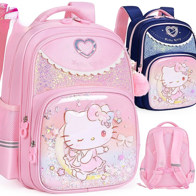 

Hellokitty Schoolbag Primary School Girl Girl New Burden Reduction Children Hello Kitty mini backpack women bags for women