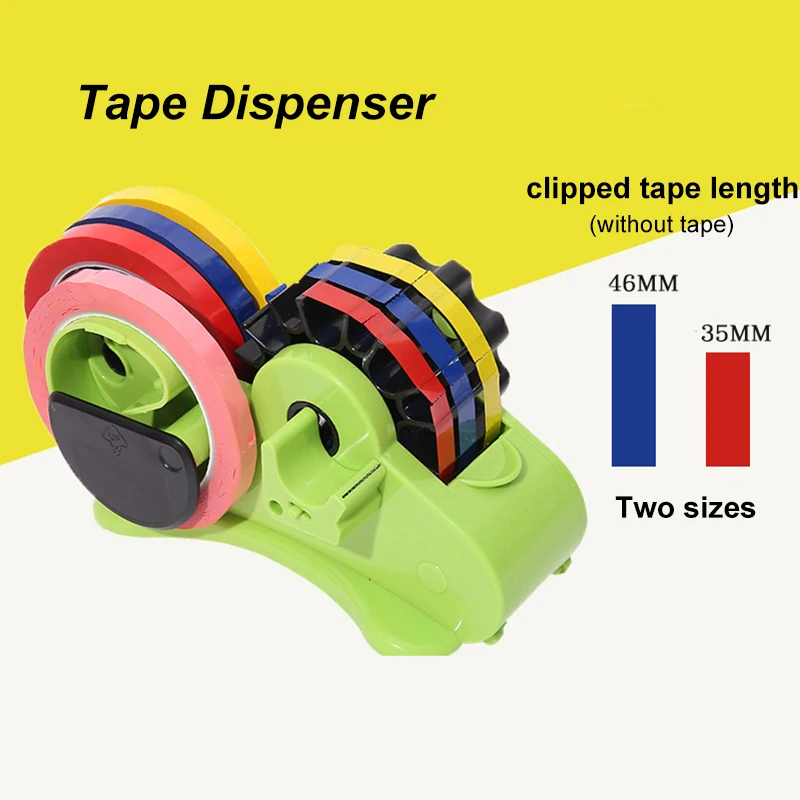 

Tape Dispenser Multiple Roll Tape Cutting Machine Tape Cutter Segmentation Package Box Sealer Packing Tape Base Holder