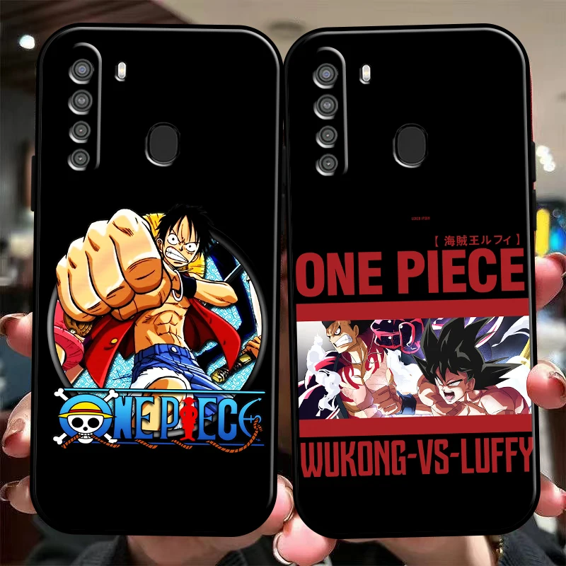 

Japanese Anime ONE PIECE Phone Case For Samsung Galaxy S20 S20FE S20 Ulitra S21 S21FE S21 Plus S21 Ultra Funda Back Carcasa