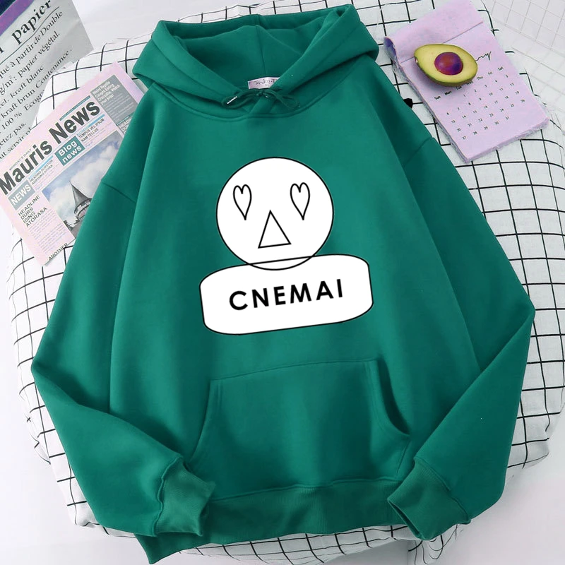 

CNEMAI men Hoodie women letter Sweatshirt minimalism Cute Sportswear male long sleeve female Commute student top 2022