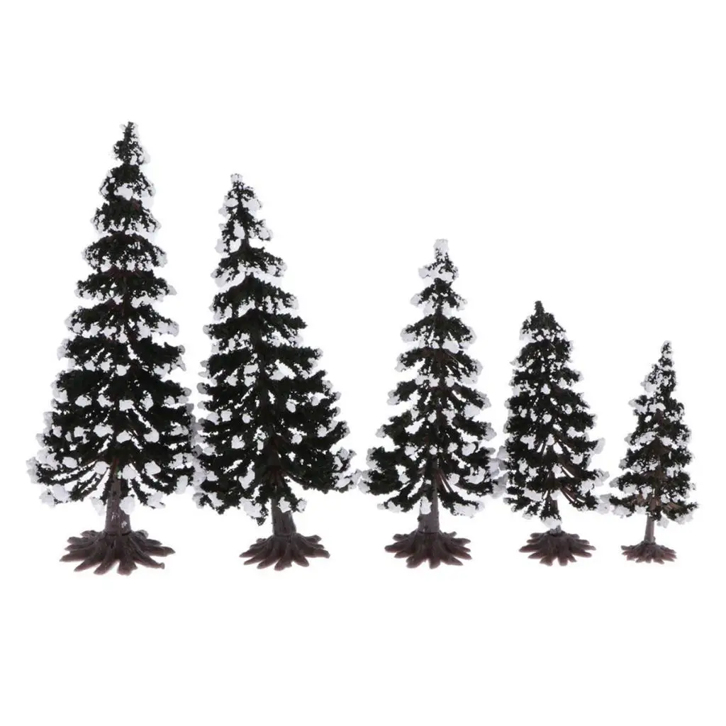 Смешанная модель 6-14 см с железнодорожным пейзажем диорама строительные