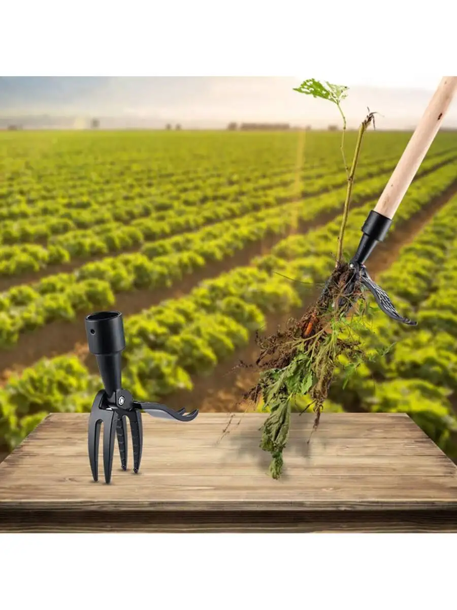 Стоячий съемник для прополки металлическая головка удаления сорняков ручная