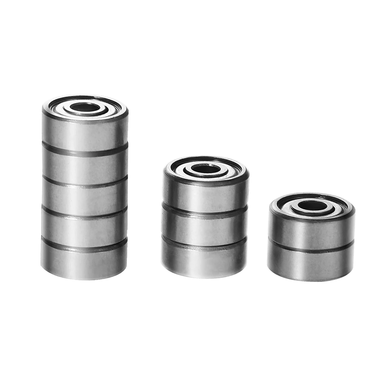

UEETEK 10pcs 624ZZ 4mm x 13mm x 5mm Single Row Shielded Deep Groove Ball Bearing