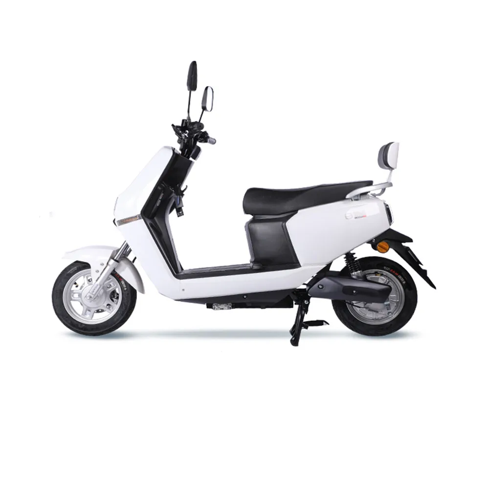 

60V 20Ah Two-wheel Electric Motorcycle with Litjium Battery 10 Inch Tire LED Headlight Ebike for Men and Women